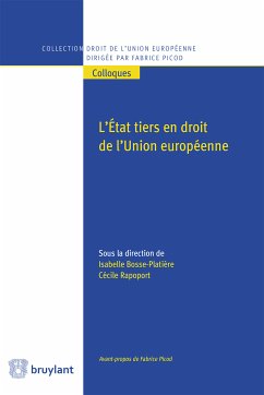 L'Etat tiers en droit de l'Union européenne (eBook, ePUB)