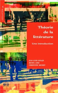 Cover THEORIE DE LITTERATURE (eBook, PDF)
