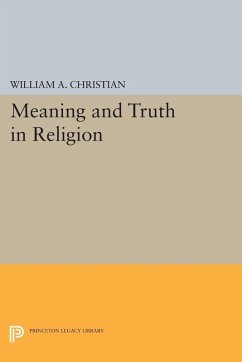 Cover Meaning and Truth in Religion (eBook, PDF)