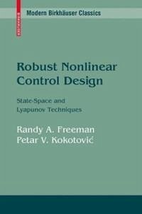 Robust Nonlinear Control Design (eBook, PDF) - Freeman, Randy A.; Kokotovic, Petar V.