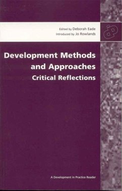 Development Methods and Approaches (eBook, PDF) - Eade, Deborah