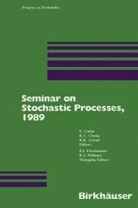 Seminar on Stochastic Processes, 1989 (eBook, PDF) - Cinlar, E.