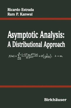 Asymptotic Analysis (eBook, PDF) - Estrada, Ricardo; Kanwal, Ram P.