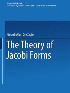 The Theory of Jacobi Forms (eBook, PDF) - Eichler, Martin; Zagier, Don