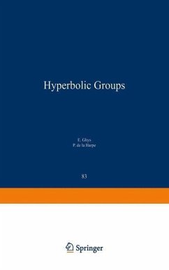 Sur les Groupes Hyperboliques d'après Mikhael Gromov (eBook, PDF)