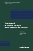 Topological Nonlinear Analysis (eBook, PDF)