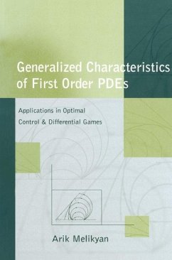 Generalized Characteristics of First Order PDEs (eBook, PDF) - Melikyan, Arik