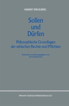 Sollen und Dürfen (eBook, PDF) - Spiegelberg, E.