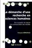 Demarche d'une recherche en sciences humaines (eBook, PDF)