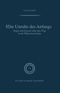 Die Unruhe Des Anfangs (eBook, PDF) - Stähler, Tanja