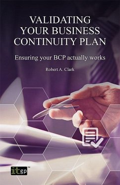 Validating Your Business Continuity Plan (eBook, PDF) - Clark, Robert