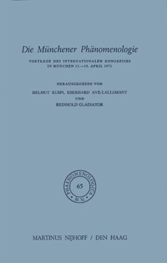 Cover Die Münchener Phänomenologie (eBook, PDF)