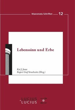 Lebenssinn und Erbe - Jonas, Kai J.;Strachwitz, Rupert Graf