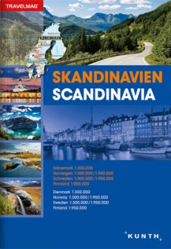 Reiseatlas Skandinavien. Scandinavia