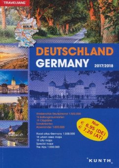 KUNTH Reiseatlas Deutschland / Germany 2017/2018