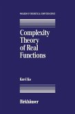 Complexity Theory of Real Functions (eBook, PDF)