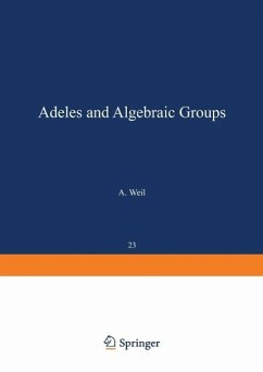Cover Adeles and Algebraic Groups (eBook, PDF)