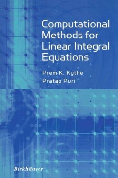 Computational Methods for Linear Integral Equations (eBook, PDF) - Kythe, Prem; Puri, Pratap