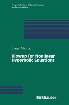 Blowup for Nonlinear Hyperbolic Equations (eBook, PDF) - Alinhac, Serge