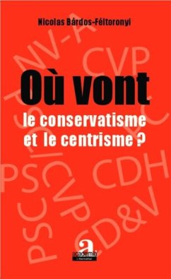 Ou vont le conservatisme et le centrisme ? (eBook, PDF) - Nicolas Bardos-Feltoronyi