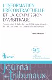 L'information précontractuelle et la Commission d'arbitrage (eBook, ePUB)