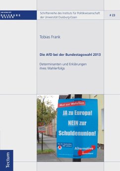 Die AfD bei der Bundestagswahl 2013 (eBook, PDF) - Frank, Tobias