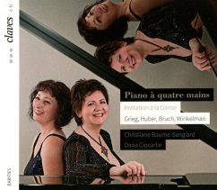 Cover Klaviermusik Vierhändig-Aufforderung Zum Tanz