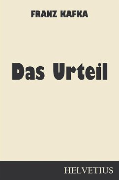 Das Urteil (eBook, ePUB) - Kafka, Franz