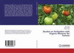 Studies on Fertigation with Organic Manures for Tomato
