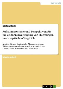 Aufnahmesysteme und Perspektiven für die Wohnraumversorgung von Flüchtlingen im europäischen Vergleich - Rode, Stefan