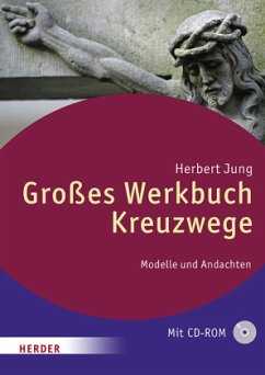 Großes Werkbuch Kreuzwege, m. CD-ROM - Jung, Herbert