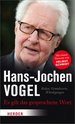 Es gilt das gesprochene Wort - Vogel, Hans-Jochen