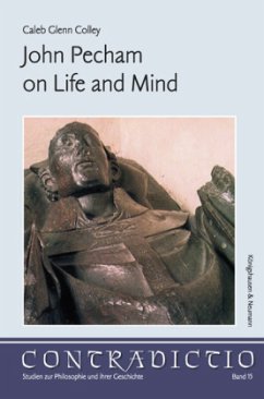 Cover John Pecham on life and mind