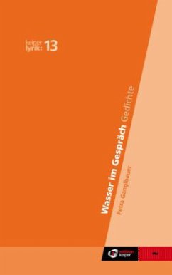 Cover Wasser im Gespräch - keiper lyrik 13