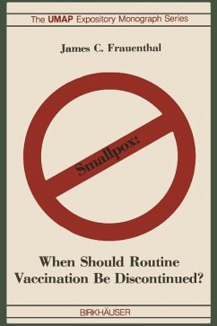 Smallpox: When Should Routine Vaccination Be Discontinued? (eBook, PDF) - Frauenthal, J. C.