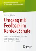 Umgang mit Feedback im Kontext Schule (eBook, PDF)