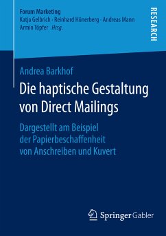 Die haptische Gestaltung von Direct Mailings (eBook, PDF) - Barkhof, Andrea