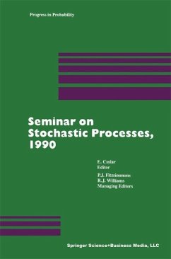 Seminar on Stochastic Processes, 1990 (eBook, PDF) - Cinlar