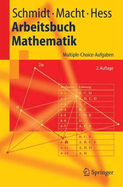 Arbeitsbuch Mathematik (eBook, PDF) - Schmidt, Klaus D.; Macht, Wolfgang; Hess, Klaus Th.