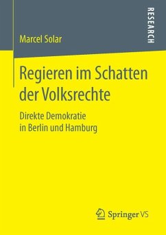 Regieren im Schatten der Volksrechte (eBook, PDF) - Solar, Marcel