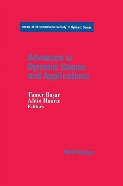 Advances in Dynamic Games and Applications (eBook, PDF)