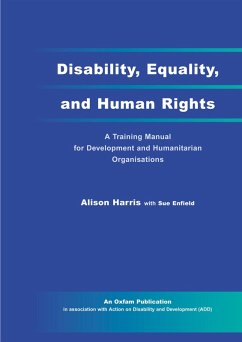 Cover Disability, Equality and Human Rights (eBook, PDF)