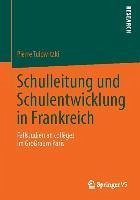 Cover Schulleitung und Schulentwicklung in Frankreich (eBook, PDF)