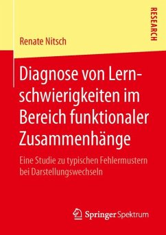 Diagnose von Lernschwierigkeiten im Bereich funktionaler Zusammenhänge (eBook, PDF) - Nitsch, Renate