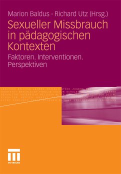 Sexueller Missbrauch in pädagogischen Kontexten (eBook, PDF)