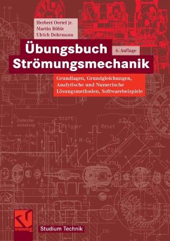 Übungsbuch Strömungsmechanik (eBook, PDF) - Oertel jr., Herbert; Böhle, Martin; Dohrmann, Ulrich