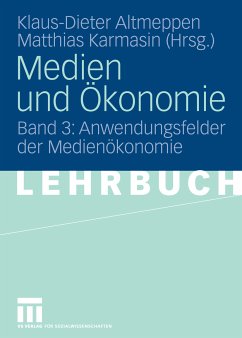 Medien und Ökonomie (eBook, PDF)