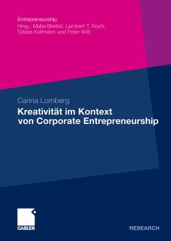 Kreativität im Kontext von Corporate Entrepreneurship (eBook, PDF) - Lomberg, Carina