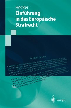 Europäisches Strafrecht (eBook, PDF) - Hecker, Bernd