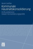 Kommunale Haushaltskonsolidierung (eBook, PDF)